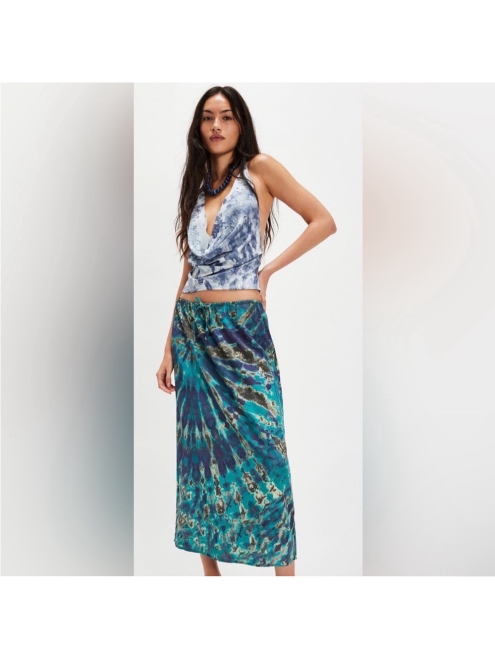 NWT Free People Tropical Oasis Maxi